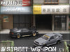(Pre-Order) Street Weapon Toyota AE86 RWB in Matt Black / Cement Gray 1:64 Limited to 500 Pcs Each