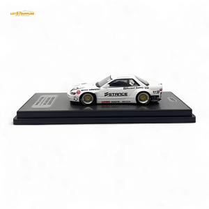Inno64 Nissan Silvia S13 (V1) Pandem Rocket Bunny in White 1:64