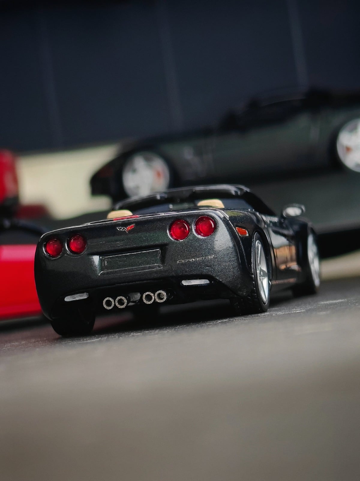 (Pre-Order) bliss Foshan APAxpo Special Exhibition Edition CORVETTE C6 - Gray Roadster (Ltd 498) 1:64
