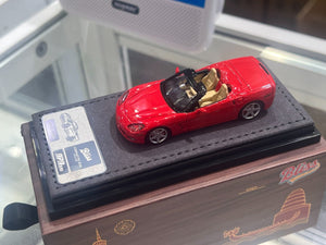 (Pre-Order) bliss Foshan APAxpo Special Exhibition Edition CORVETTE C6 - Red Roadster (Ltd 698) 1:64