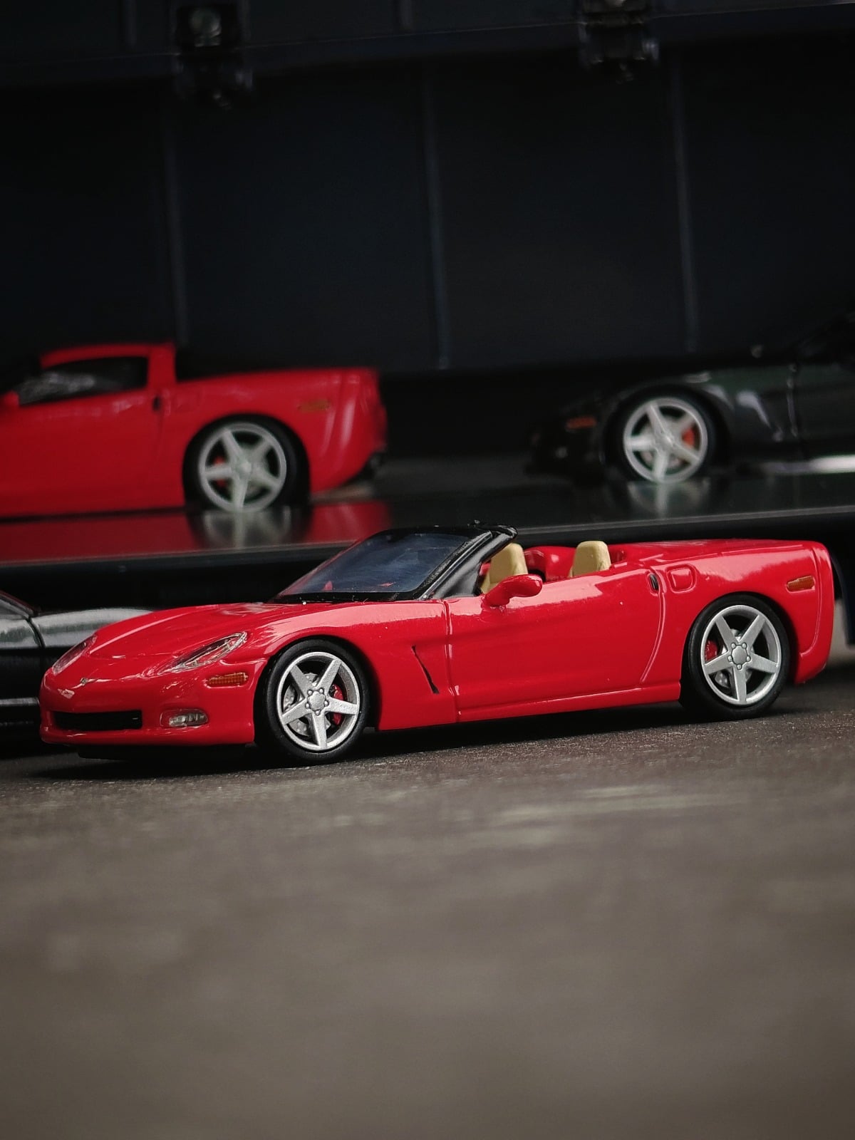 (Pre-Order) bliss Foshan APAxpo Special Exhibition Edition CORVETTE C6 - Red Roadster (Ltd 698) 1:64