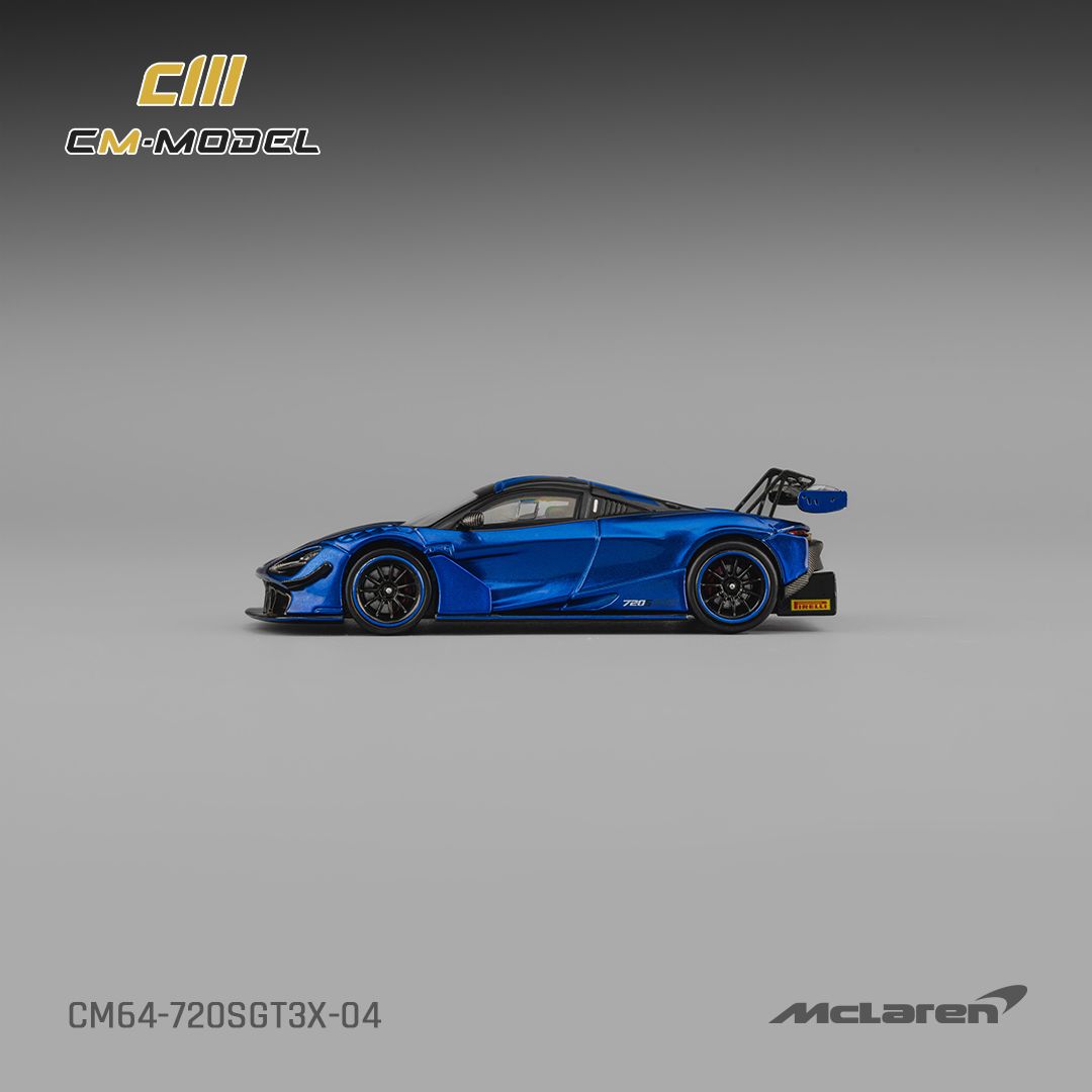 (Pre-Order) CM Model Ford Mustang GTD - Indulgent Blue 1:64