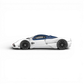 (Pre-Order) CM Model Pagani Utopia - Bianco Benny w/ Blu Francia Carbon 1:64