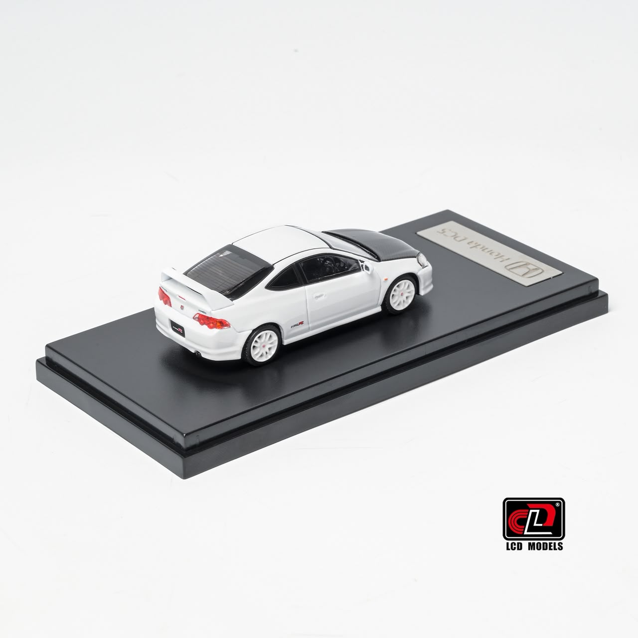 (Pre-Order) LCD Honda INTEGRA (DC5) TYPE-R - White Carbon Cover 1:64