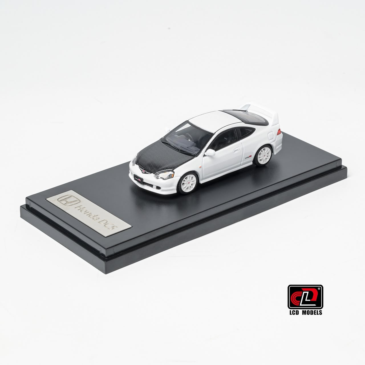 (Pre-Order) LCD Honda INTEGRA (DC5) TYPE-R - White Carbon Cover 1:64