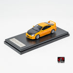 (Pre-Order) LCD Honda INTEGRA (DC5) TYPE-R - Yellow Carbon Cover 1:64