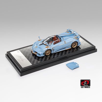 (Pre-Order) LCD Pagani Imola Roadster - Light Blue 1:64