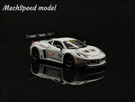 (Pre-Order) Mechspeed 458 GT Rear Wing Modification Resin Model - Air Force Gray Livery (Ltd 299) 1:64