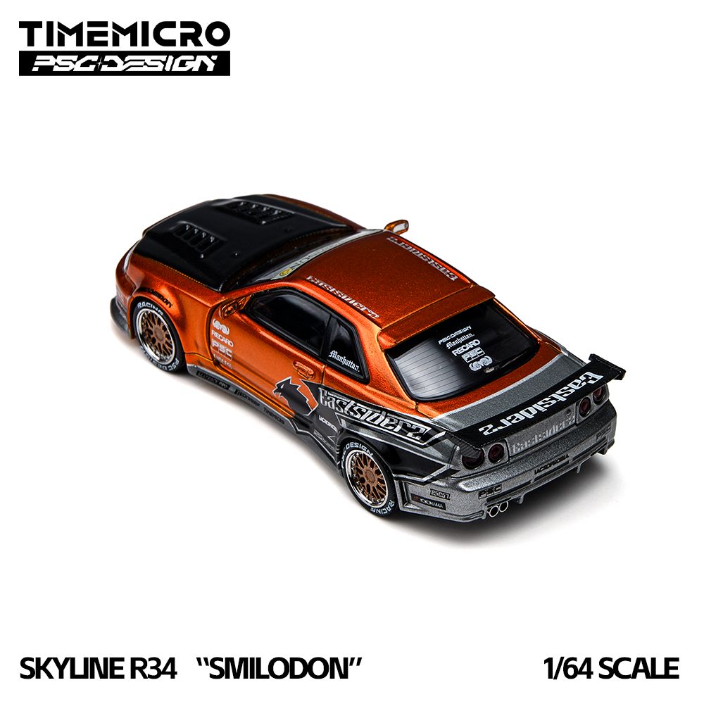 (Pre-Order) TimeMicro × PSC DESIGN R34 "SMILODON" × IMPREZA "RAIDER" - Eastsiderz 1:64