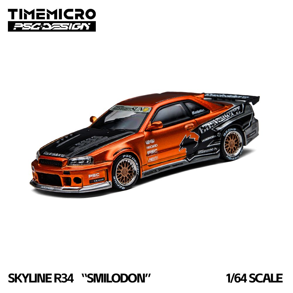 (Pre-Order) TimeMicro × PSC DESIGN R34 "SMILODON" × IMPREZA "RAIDER" - Eastsiderz 1:64