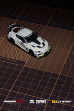(Pre-Order) TopArt Model Toyota Supra A90 DarwinPRO Widebody - HEC Special Edition Tactical Gray (Ltd 2000) 1:64
