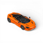 Lot57Supplies Diecast Shop: CM Model 1:64 scale McLaren 750S Spider in Ember Orange diecast with removable top.