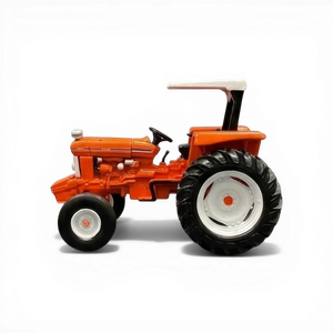 Lot57Supplies Diecast Shop orange 1989 Ford 6610 tractor, 1:64 scale diecast model with white roof.