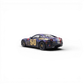 Lot57Supplies Diecast Shop: 1:64 scale resin model of a Ferrari 599 GTO in Gumball 3000 livery with matte finish and gold decals.