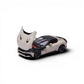 Lot57Supplies Diecast Shop Phantom Knight 12Cilindri Coupe 1:64 scale diecast model in Bianco Avus white with black roof and opening hood showing engine detail.