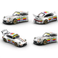Lot57Supplies Diecast Shop 1:64 scale white diecast RWB 930 Porsche with Apple Computer livery and rainbow stripe.