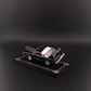 Lot57Supplies Diecast Shop Fine Works64 1979 Lincoln Continental diecast model car in black with open hood and trunk