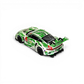 Lot57Supplies Diecast Shop TOP LUX 1:64 scale 911 GT3 R diecast car with green dinosaur sketch livery and rear wing