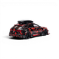 Lot57Supplies Diecast Shop 1:64 scale TPC Audi RS6 diecast model car in red and black digital snow livery with roof box