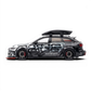 Lot57Supplies Diecast Shop TPC 1:64 scale Audi RS6 diecast model car in white and black digital snow livery