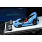 Lot57Supplies Diecast Shop Street Buster 1:64 scale baby blue F150 Aperta diecast supercar with open engine bay