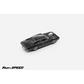 Lot57Supplies Diecast Shop Fast Speed 1:64 scale black Dodge Charger R/T diecast model with open hood and engine detail