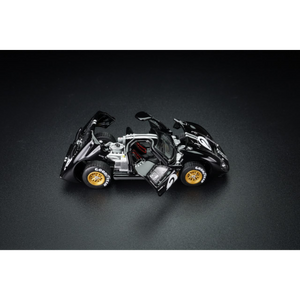 Lot57Supplies Diecast Shop G&KH Ford GT40 Mk II #2 1:64 scale black diecast model car with opening doors and hood