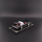 Lot57Supplies Diecast Shop 1:64 scale black 1979 Lincoln Continental diecast model car with open hood and trunk