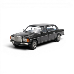 Lot57Supplies Diecast Shop 1:64 scale black Mercedes-Benz W123 240D limousine diecast model car