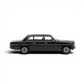 Lot57Supplies Diecast Shop 1:64 scale black Mercedes-Benz W123 240D limousine diecast model side view