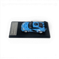 Lot57Supplies Diecast Shop 1:64 scale MC LB GTR 1.5v diecast model car in blue with Godzilla livery and white wheels.
