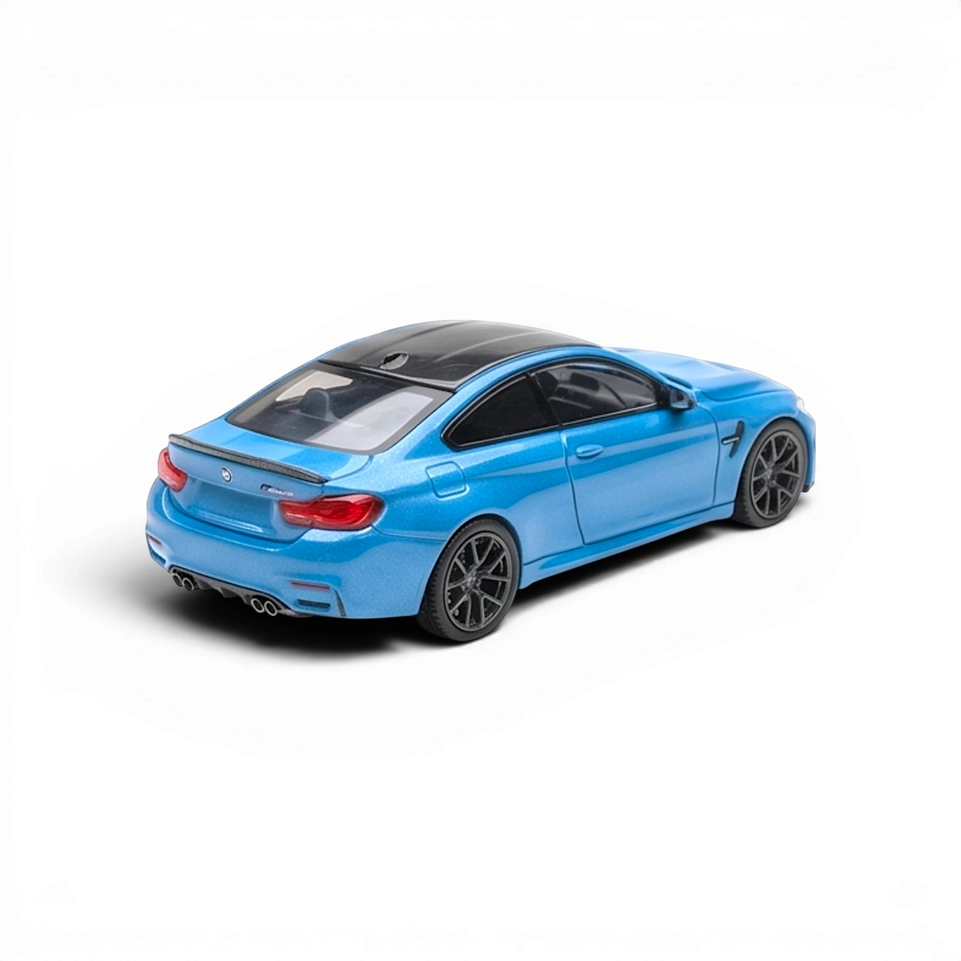 HH Model BMW F82 M4 CS diecast car in Yas Marina Blue from Lot57Supplies Diecast Shop, 1:64 scale model.