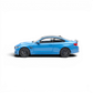HH Model BMW F82 M4 CS diecast car in Yas Marina Blue from Lot57Supplies Diecast Shop, 1:64 scale side view.