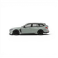Lot57Supplies Diecast Shop 1:64 scale Aurelia Darwin BMW M3 Touring Alaska diecast model in Brooklyn Gray side view