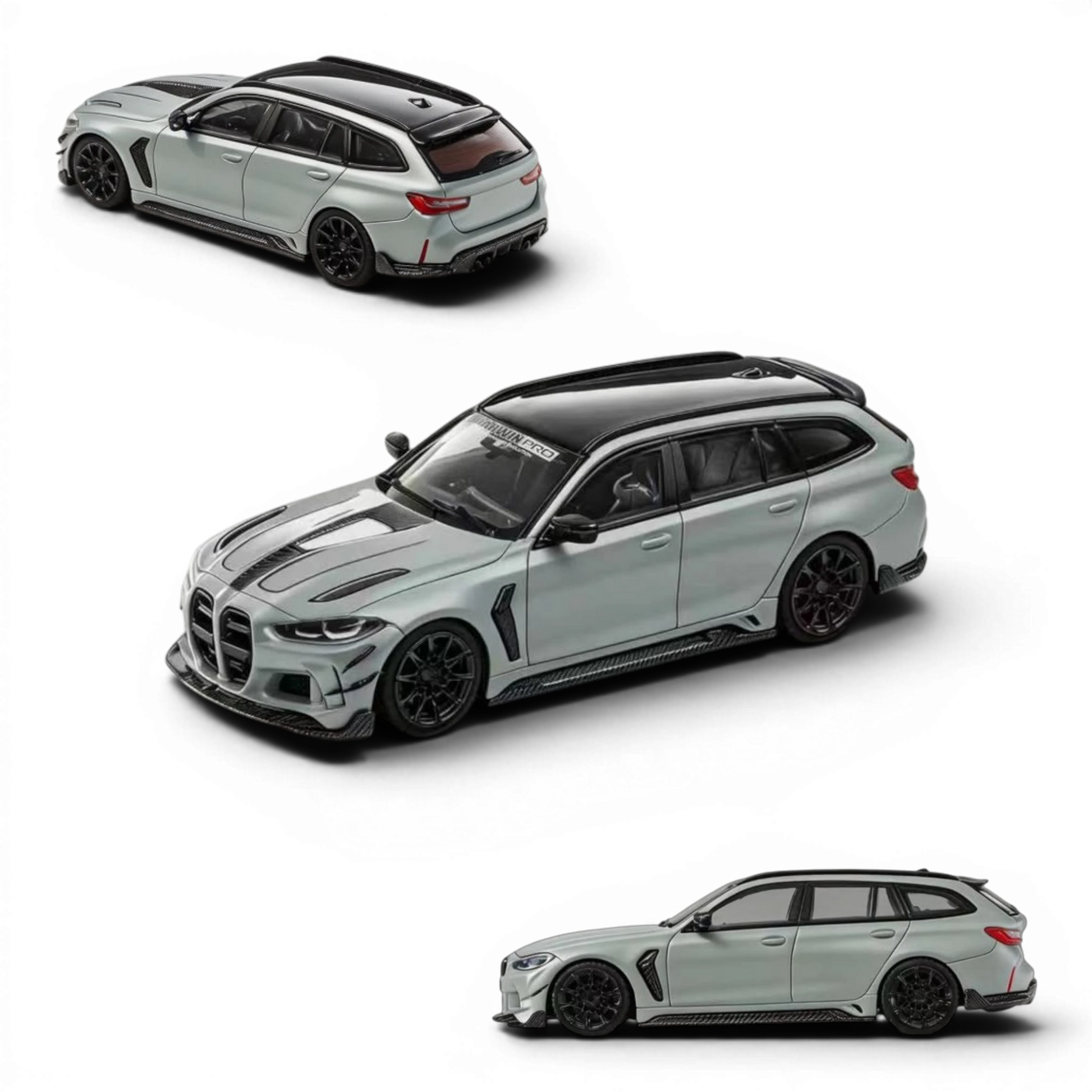 Lot57Supplies Diecast Shop 1:64 scale Aurelia Darwin BMW M3 Touring Alaska diecast model car in Brooklyn Gray