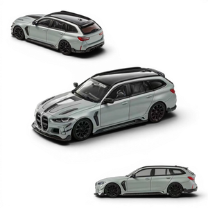 Lot57Supplies Diecast Shop 1:64 scale Aurelia Darwin BMW M3 Touring Alaska diecast model car in Brooklyn Gray