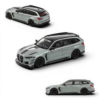 Lot57Supplies Diecast Shop 1:64 scale Aurelia Darwin BMW M3 Touring Alaska diecast model car in Brooklyn Gray