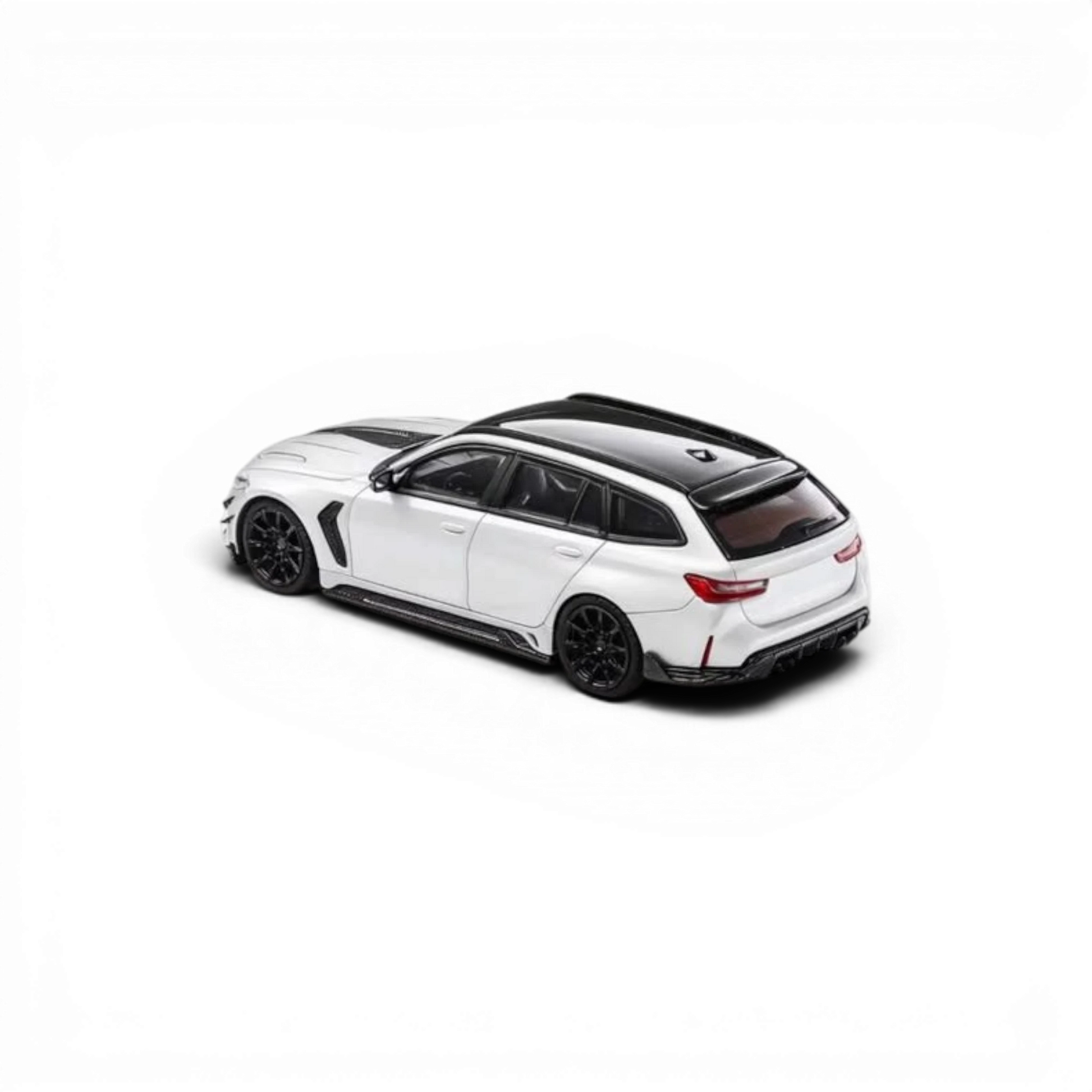 Lot57Supplies Diecast Shop 1:64 scale Aurelia Darwin BMW M3 Touring Alaska diecast model in metallic white