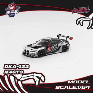 Lot57Supplies Diecast Shop 1:64 scale Demon King Auto BMW M4 GT3 diecast model car with Bone Dragon livery