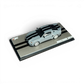 Lot57Supplies Diecast Shop TPC 1:64 scale cement gray 2014 Mustang diecast model car with black racing stripes