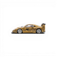 Lot57Supplies Diecast Shop Demon King Auto F40 diecast car in champagne gold with gull wing doors and dragon graphics