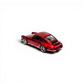 Lot57Supplies Diecast Shop Cherry Red 1:64 scale resin model of a Singer DLS Porsche with chrome accents.