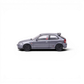 Lot57Supplies Diecast Shop 1:64 scale Model One Honda Civic Type-R EK9 diecast car in twilight grey side view