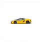Lot57Supplies Diecast Shop CLASSIC GARAGE LP700 Roadster diecast model car in May Yellow, 1:64 scale side view.