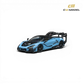 Lot57Supplies Diecast Shop CM Model Darwin 720Se²GT 1:64 scale diecast alloy model in Unchained Blue with racing decals and large rear wing.