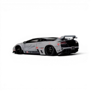 Lot57Supplies Diecast Shop MiniCraftsman 1:64 scale combat grey resin LB Murcielago model car with custom decals