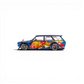 Lot57Supplies Diecast Shop Mini GT x Kaido House Datsun 510 Wagon Koi V1 diecast car with blue koi fish art