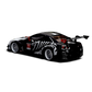 Lot57Supplies Diecast Shop Decode LB 35GT-RR Nissan diecast model car with white wheels and high wing in 1:64 scale