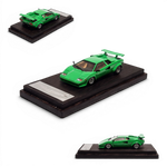 Lot57Supplies Diecast Shop DeepMaker 1:64 scale resin Lamborghini Countach 5000S model car in Verde Medio green.