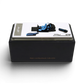 Lot57Supplies Diecast Shop DeepMaker Singer DLS 1:64 scale model kit in Meissen Blue resin with blue interior details.